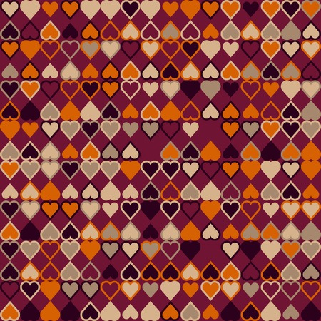 Geometric pattern with colored elements, vector abstract background