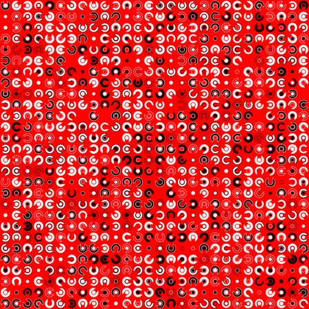 Geometric pattern with colored elements, vector abstract backgroundのイラスト素材