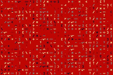 Geometric pattern with colored elements, vector abstract backgroundのイラスト素材