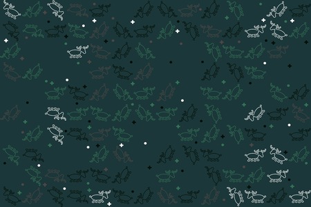 Christmas pattern deer images