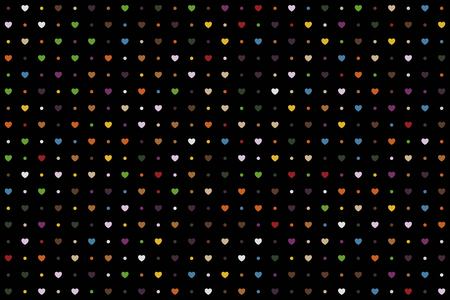 Geometric background with beautiful elementsのイラスト素材