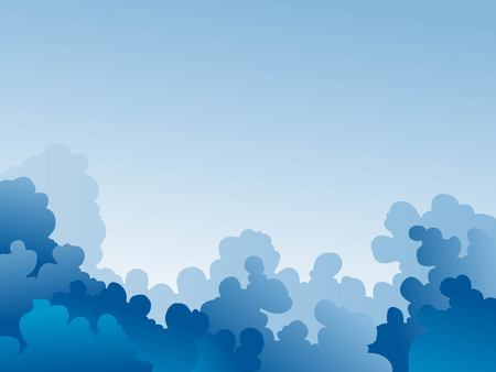 Sky and clouds background design