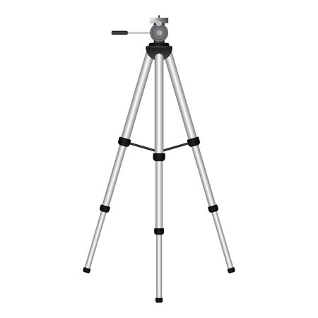 Tripod vector illustration isolated on white backgroundのイラスト素材