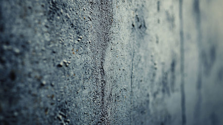 Wall with a grey and white texture. The wall is covered in a rough, uneven surfaceの素材