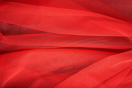 abstract background black veil fabric with wavesの写真素材