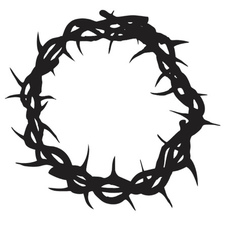 Crown of Thorns, like Jesus wore when Crucifiedのイラスト素材