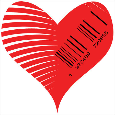 Stylized Heart for saleのイラスト素材
