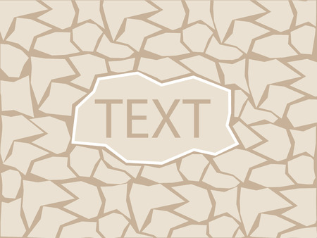 Stone Slabs Logo Backgroundのイラスト素材