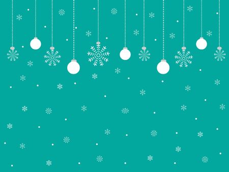 Winter Christmas background Vector illustration.のイラスト素材