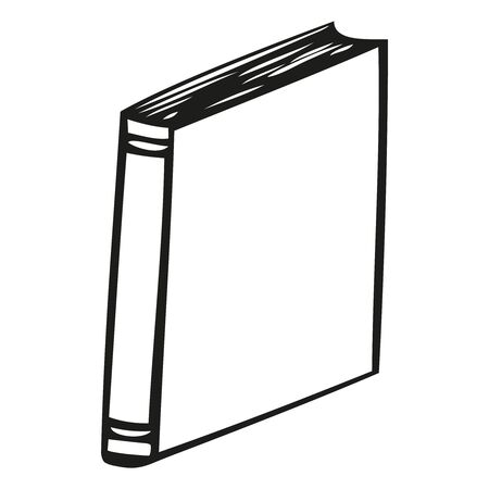 Book icon. Vector illustrationのイラスト素材