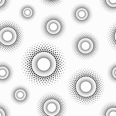 Abstract geometric technological background. Vector creative design of dots.のイラスト素材