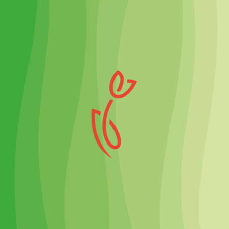 Abstract flower sign. Graphic vector symbol.のイラスト素材