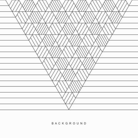 Abstract geometric technological background. Vector creative design.のイラスト素材