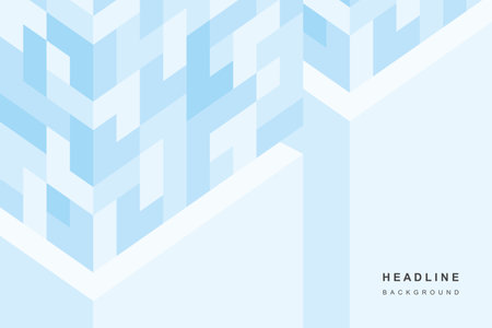 Abstract geometric technological background. Vector creative design.のイラスト素材