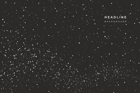 Abstract night starry sky background. Space vector geometric background.のイラスト素材