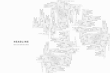 Abstract vector halftone dots. Halftone dots creative background.のイラスト素材