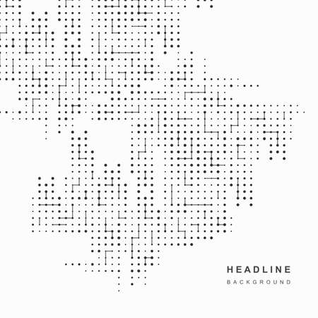 Abstract vector halftone dots. Halftone dots creative background.のイラスト素材