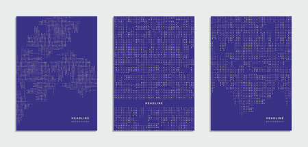 Abstract vector halftone dots. Halftone dots creative background.のイラスト素材