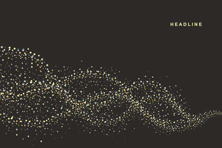 Abstract vector halftone dots. Halftone wave dots creative background.のイラスト素材