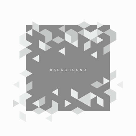 Abstract geometric technological background. Vector creative design.のイラスト素材