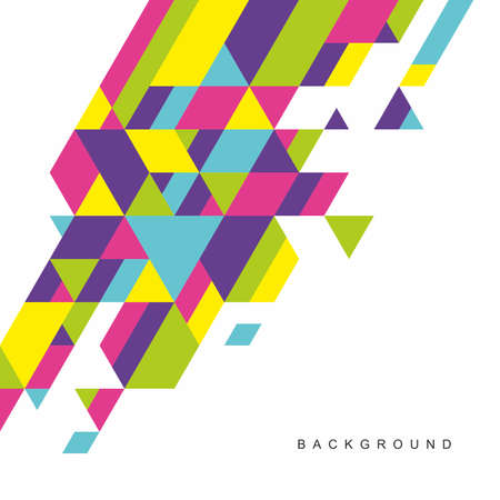 Abstract geometric technological background. Vector creative design.のイラスト素材