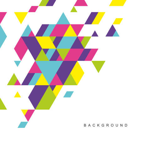 Abstract geometric technological background. Vector creative design.のイラスト素材