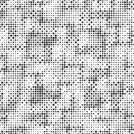 Abstract vector halftone dots. Halftone dots creative background.のイラスト素材