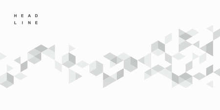 Abstract geometric technological background. Vector creative design.のイラスト素材