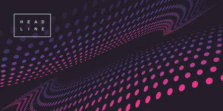 Abstract geometric technological background. Vector creative design.のイラスト素材