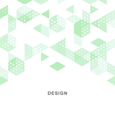 Abstract geometric technological background. Vector creative design.のイラスト素材