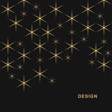 Abstract geometric technological background. Vector creative design.のイラスト素材