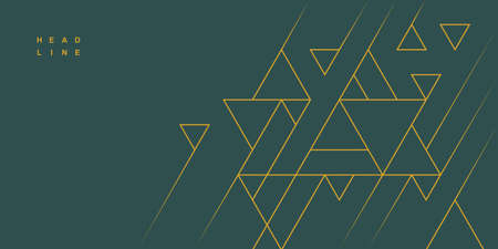 Abstract geometric technological background. Vector creative design.