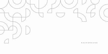 Abstract geometric technological background. Vector creative design.のイラスト素材