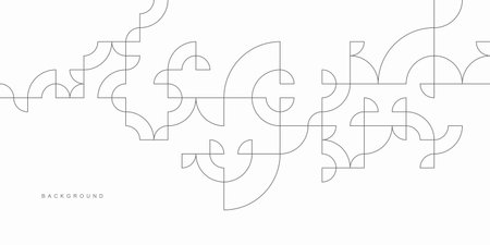 Abstract geometric technological background. Vector creative design.のイラスト素材
