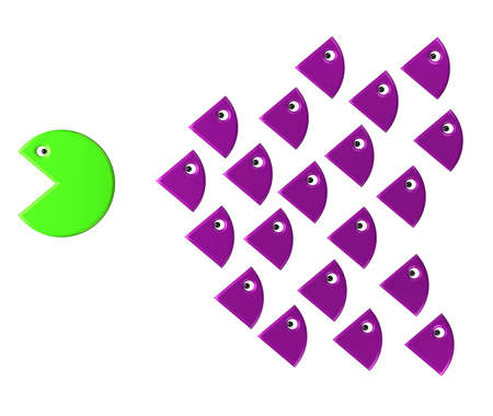 absorption processの写真素材