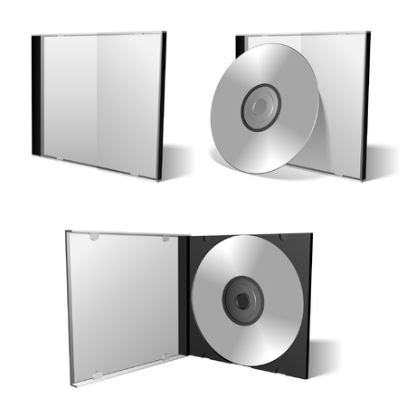 Сd box set.のイラスト素材