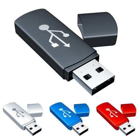 Usb flash drive.のイラスト素材