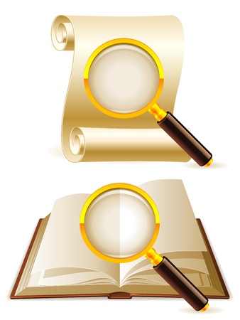 Search icons.のイラスト素材