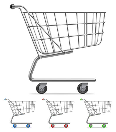 Shopping cart のイラスト素材