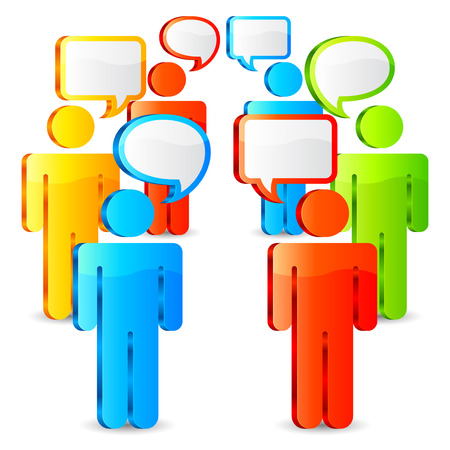 Communication concept のイラスト素材