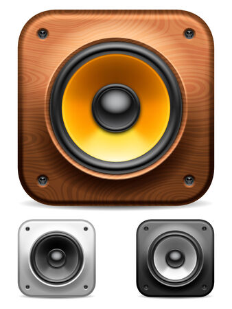 Audio speakers のイラスト素材