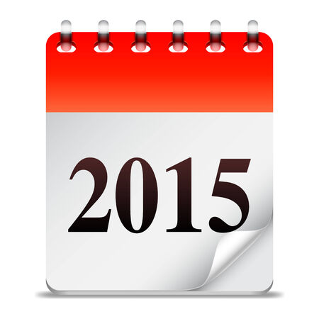 New Year calendar.のイラスト素材