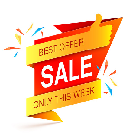 Sale Event Bannerのイラスト素材