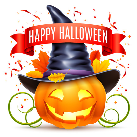 Happy Halloween Pumpkinのイラスト素材