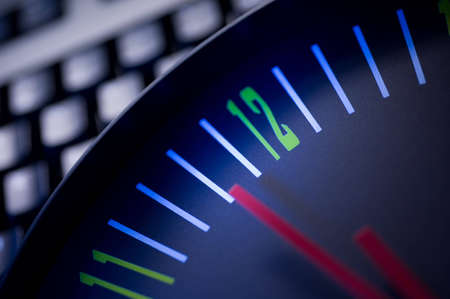 Office clockの写真素材