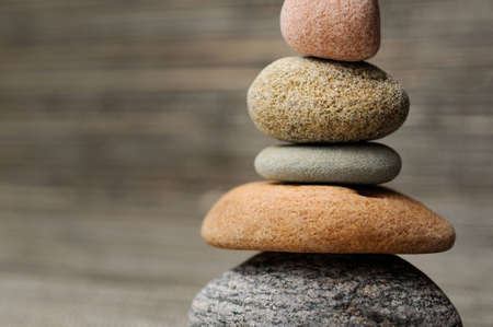 Balancing stonesの写真素材