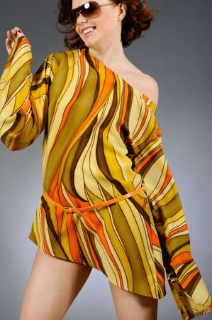 Beautiful female dancingの写真素材