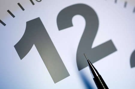 Office clockの写真素材