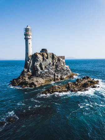 lighthouse, Fastnet Rock, County Cork, Irelandの写真素材