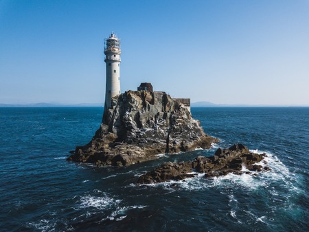 lighthouse, Fastnet Rock, County Cork, Irelandの写真素材